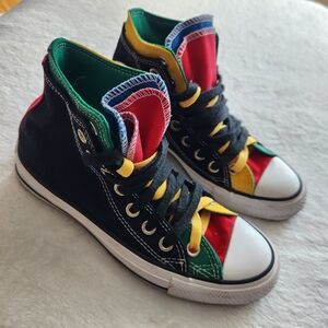 Converse Chuck Taylor All Stars Multi Color Double Uppers Womens‎ 6 Mens 4